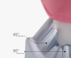 Purelis zubná kefka - black