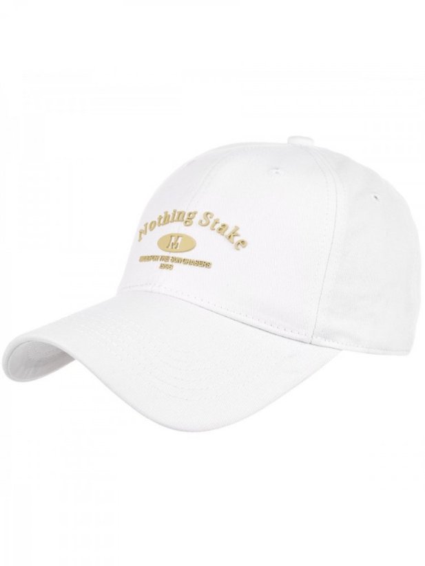Kšiltovka Nothin Stake - Barva: Bílá