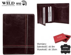 Pánska kožená peňaženka  Always Wild Falone, hnedá