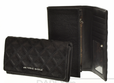 Dámska peňaženka Antonio Basile Cohan, čierna