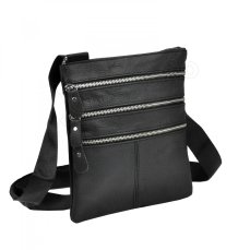 Pánská kožená crossbody taška Giorgio Stagman, hnědá