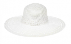 Dámský klobúk Jordan, Wilow biely
