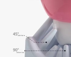 Purelis zubná kefka - black