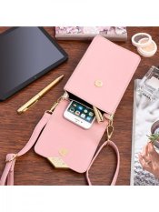 Dámská crossbody kabelka/peněženka Versoli, Julder, růžová