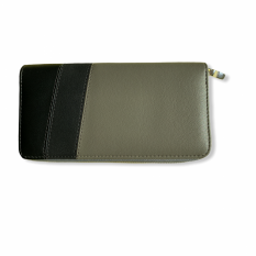 Dámská peněženka Gabaara Stripes, šedo / zelená