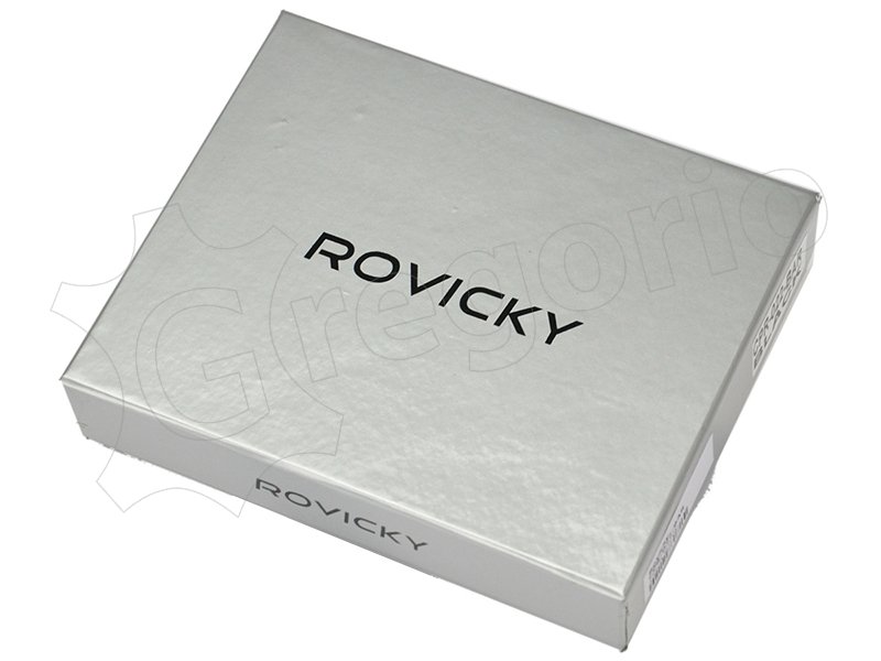 Pánská kožená peněženka Rovicky Roina, tmavě hnědá