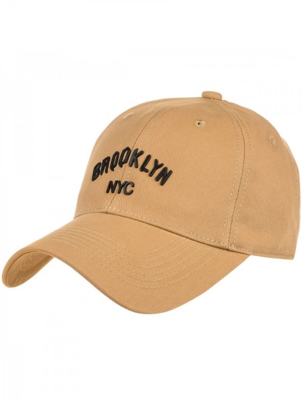 Kšiltovka Brooklyn - Barva: Béžová