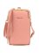 Dámská crossbody kabelka/peněženka Versoli, Reskob, růžová