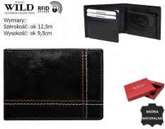 Pánská kožená peněženka Always Wild Menid, černá