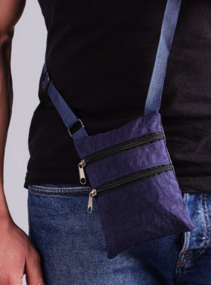Pánska crossbody taška Lauren Torry, modrá