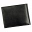 Pánska kožená peňaženka Rovicky, Venok, čierno/červena