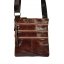 Pánská kožená crossbody taška Giorgio Stagman, hnědá