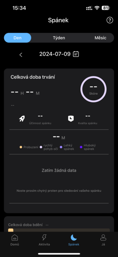 Chytrý prsten YERSIDA R02, černo/zlatý - Velikost: 8#