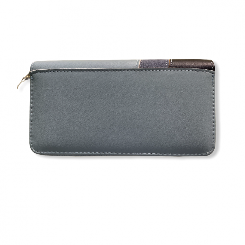 Dámská peněženka Gabaara Stripes Gray, šedá