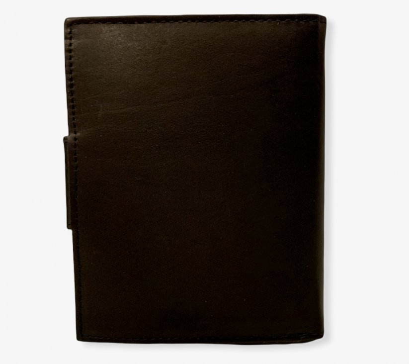 Pánska kožená peňaženka Loranzo Clip, čierna