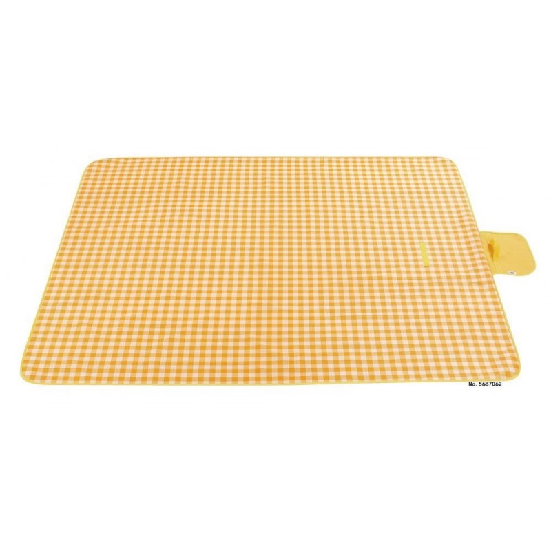 Pikniková deka Honka XXL, žltá, 145 cm x 200 cm