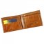 Pánská kožená peněženka Charro, Pulsud, hnědá