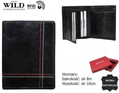 Pánska kožená peňaženka  Always Wild Falone, čierna