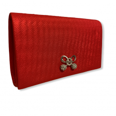 Dámska listová kabelka Mahel Acond, červená
