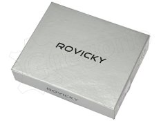 Pánská kožená peněženka Rovicky Roina, tmavě hnědá