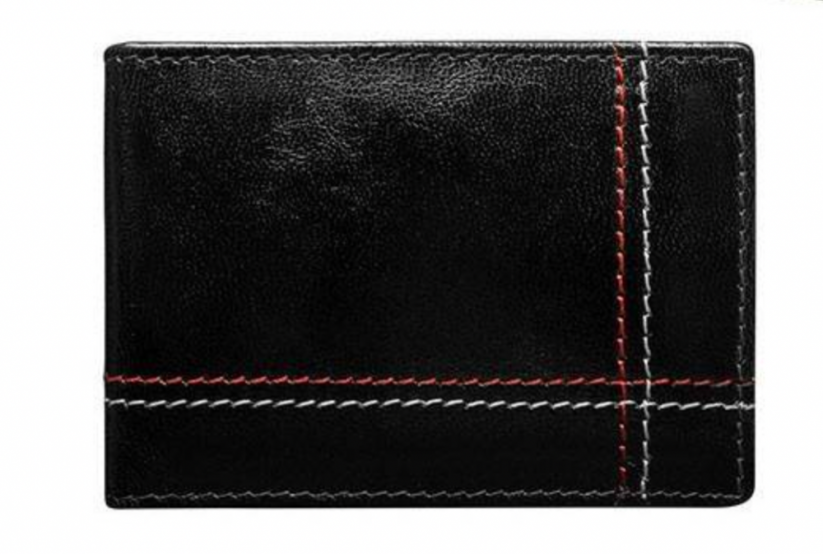 Pánská kožená peněženka Always Wild Menid - Barva: Černá