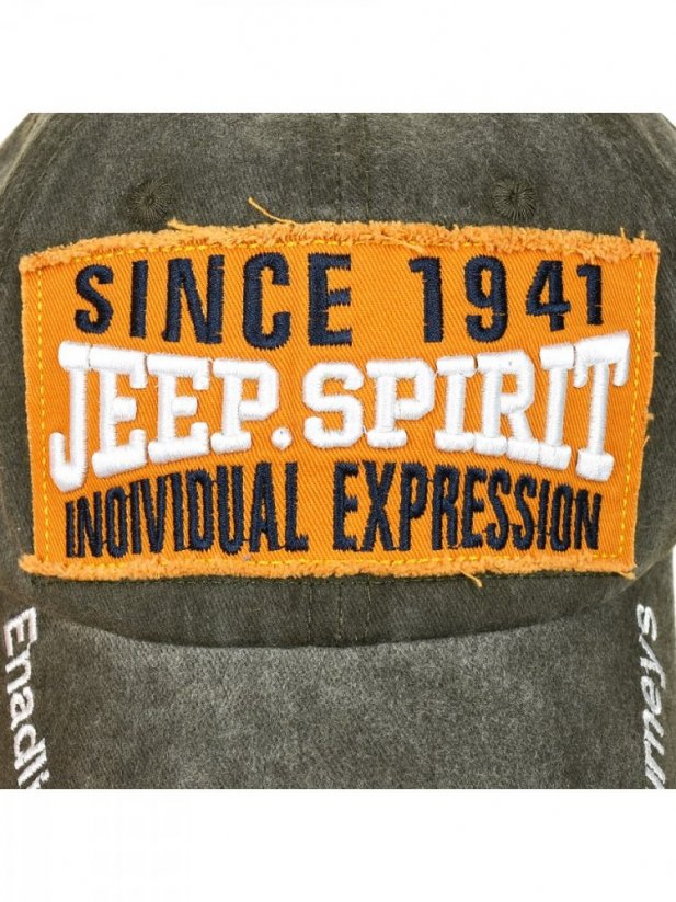 Kšiltovka Jeep Spirit, khaki