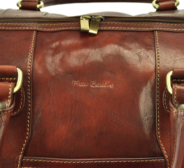 Pánská kožená cestovní taška Pierre Cardin, Centucky, černá